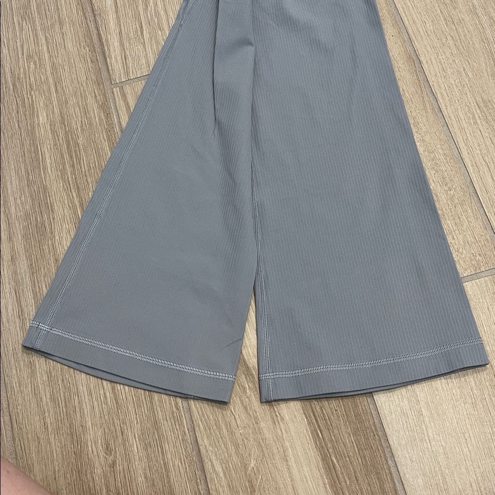 Lululemon Athletica Align Ribbed Mini-Flared Pant in Gray - Picture 11 of 11